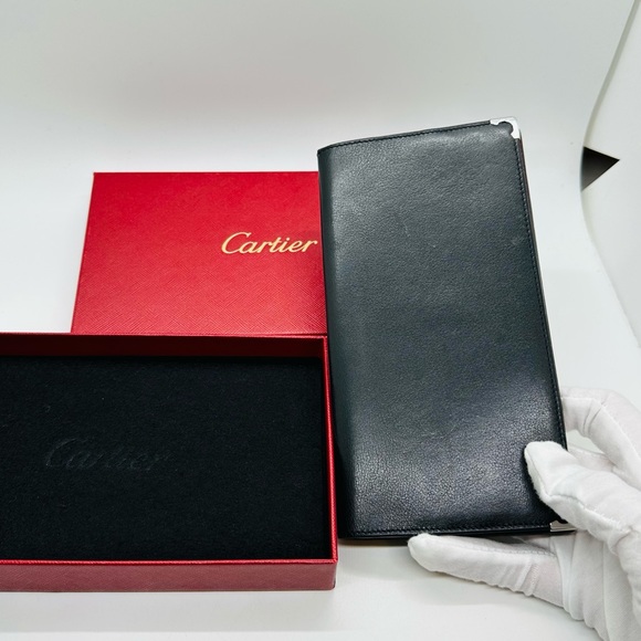 Cartier Handbags - Cartier Long Bi fold Wallet